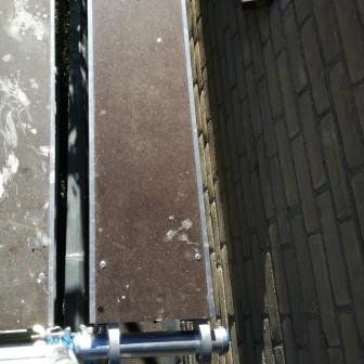 Uitwijkconsole rolsteiger 30 cm diep